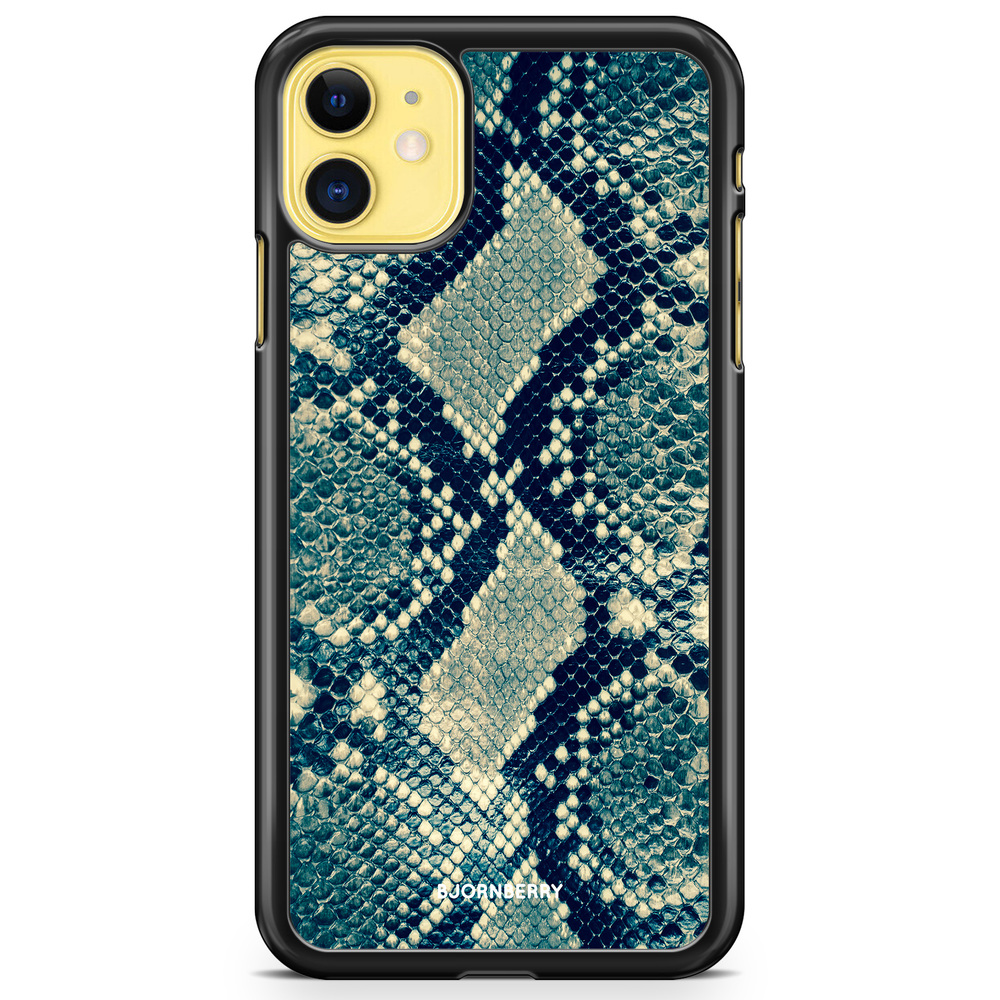 iPhone 11 Case - Blue Snakeskin