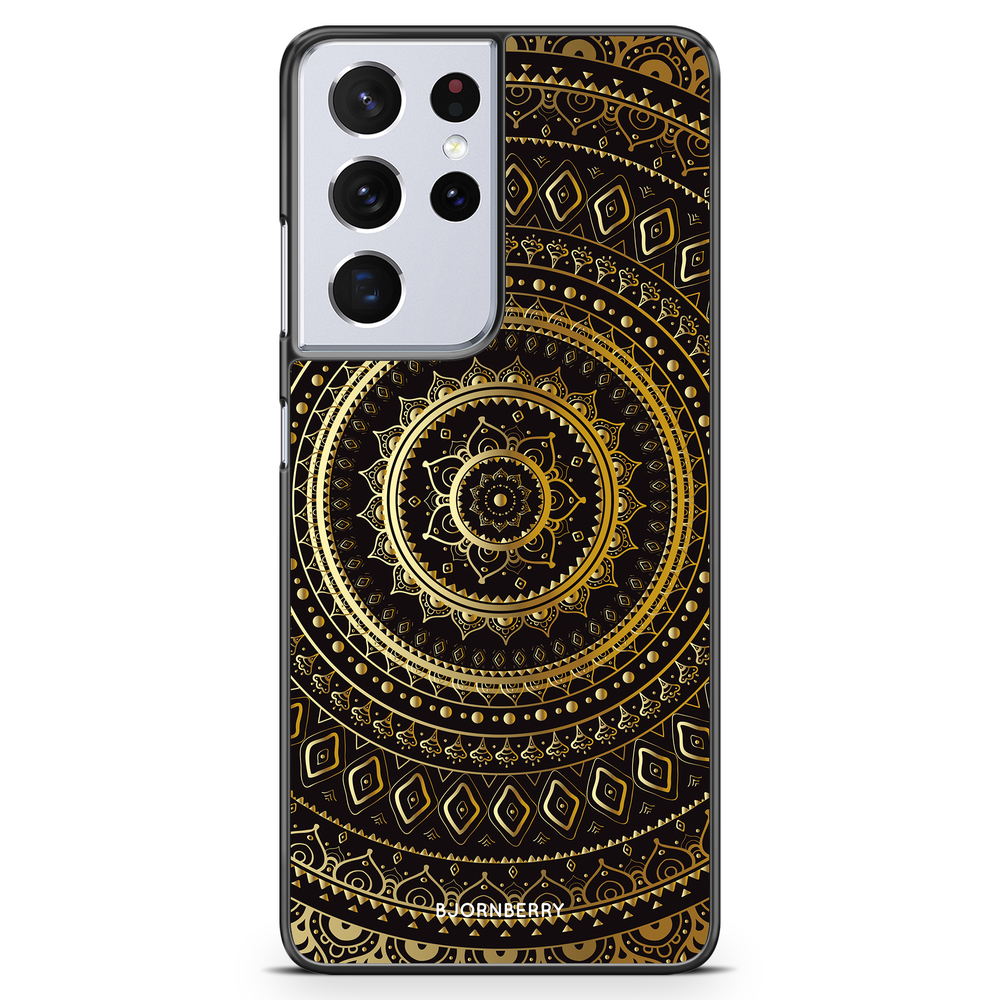 Samsung Galaxy S21 Ultra Case - Gold Mandala