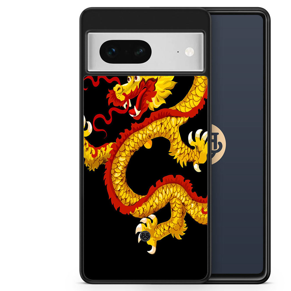 Google Pixel 7 Case - Yellow Dragon