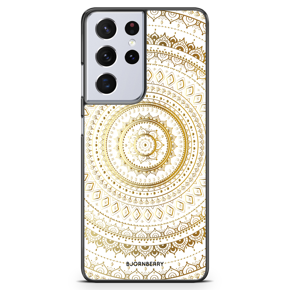 Samsung Galaxy S21 Ultra Case - Gold Mandala