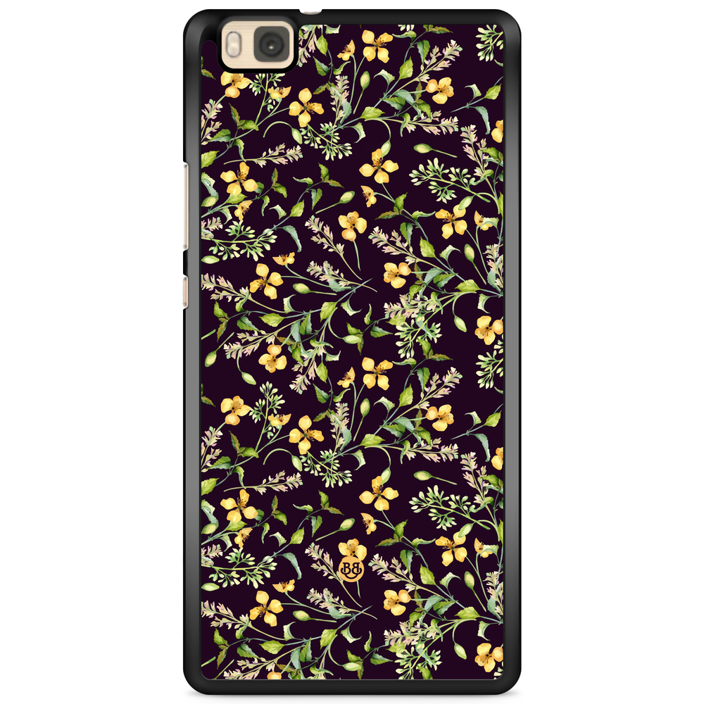 Huawei P8 Lite Case - WILD AUTUMN - Frosted Flora