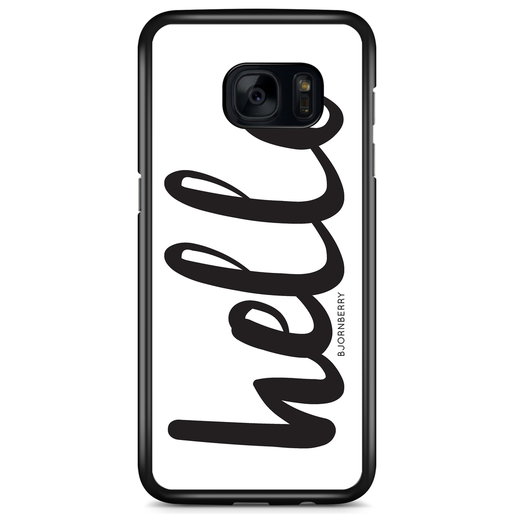 Samsung Galaxy S7 Case - Hello Black