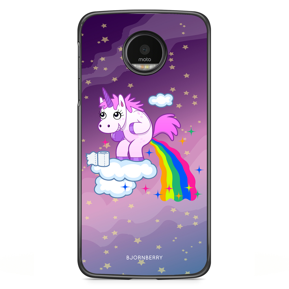 Motorola Moto G5S Plus Case - Pooping Unicorn