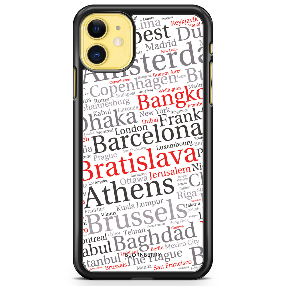 iPhone 11 Case - City Names