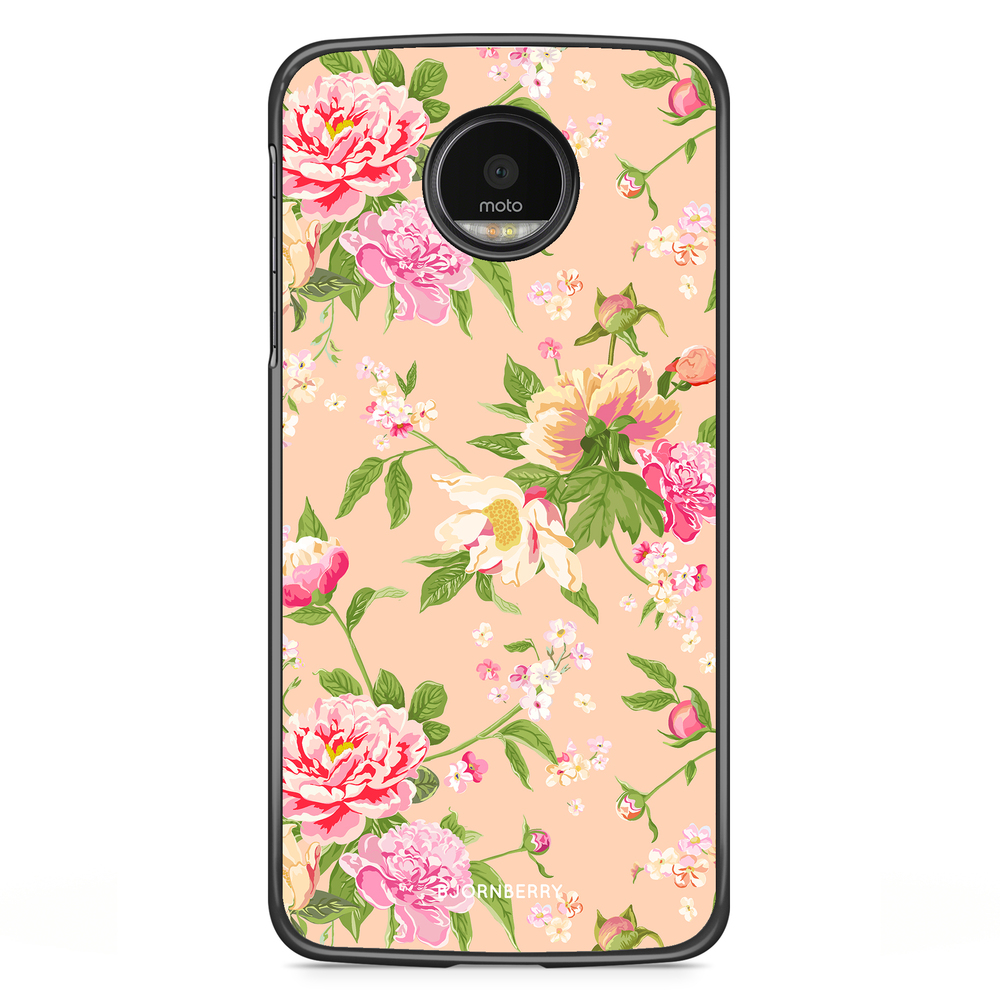 Motorola Moto G5S Plus Case - Peony Flowers