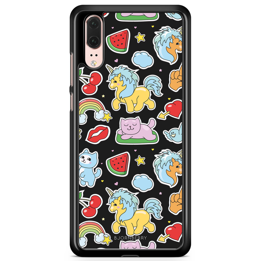 Huawei P20 Case - Cute Stickers