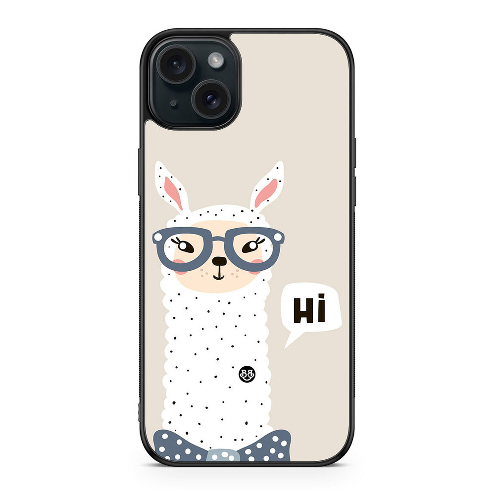 iPhone 15 Plus Case - Cute Lama