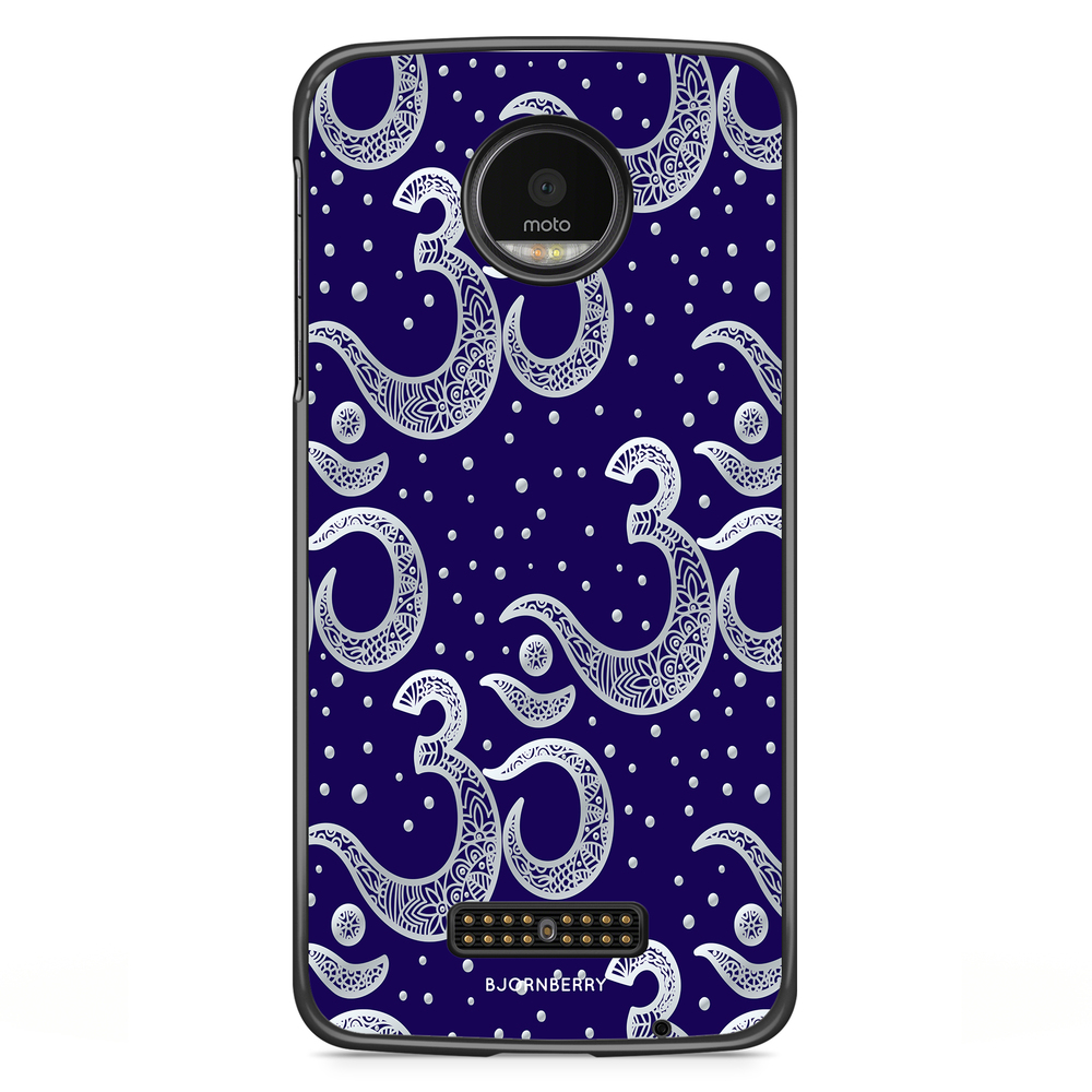 Moto Z2 Play Case - Blue Aum