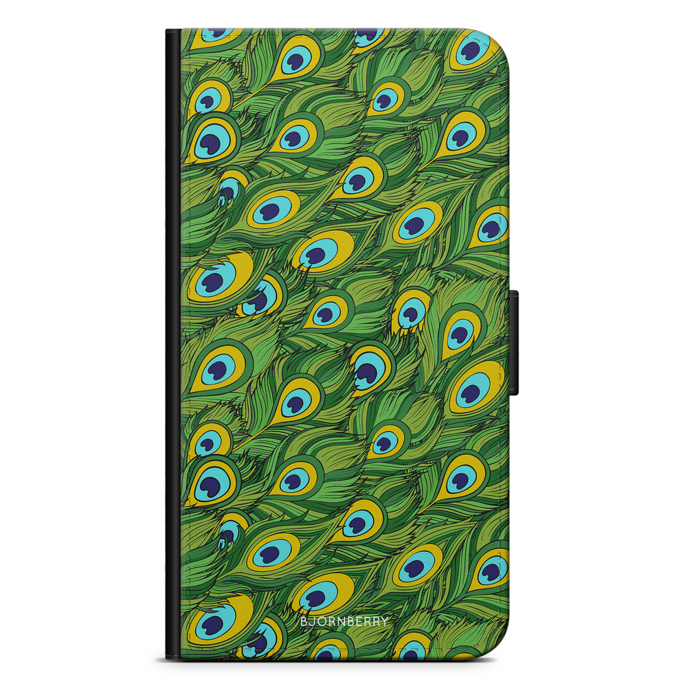 Sony Xperia 5 II Wallet Case - Peacock Pattern