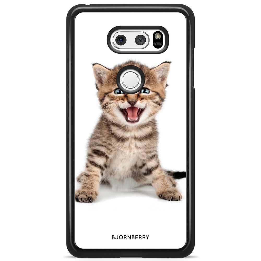 LG V30 Case - Cute Kitten