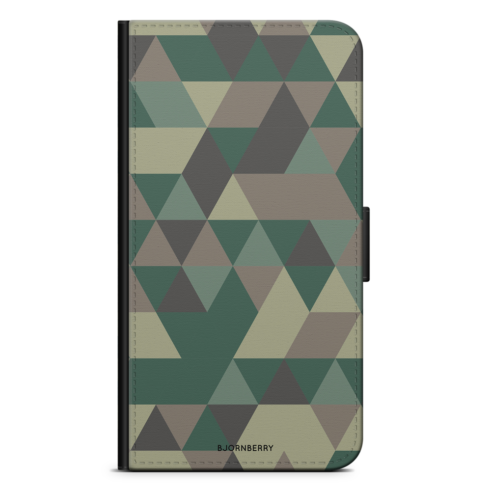 Sony Xperia Z5 Compact Wallet Case - Camo Triangle
