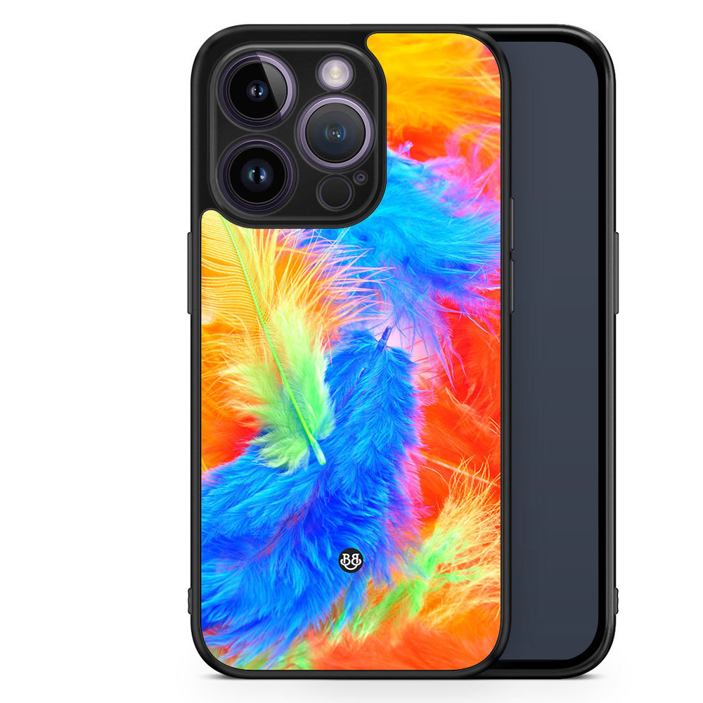 iPhone 14 Pro Case - Easter Feathers