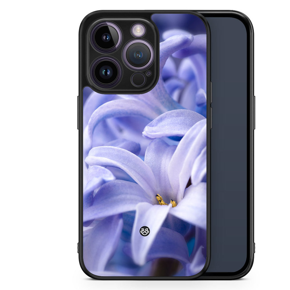 iPhone 14 Pro Case - Blue Flower
