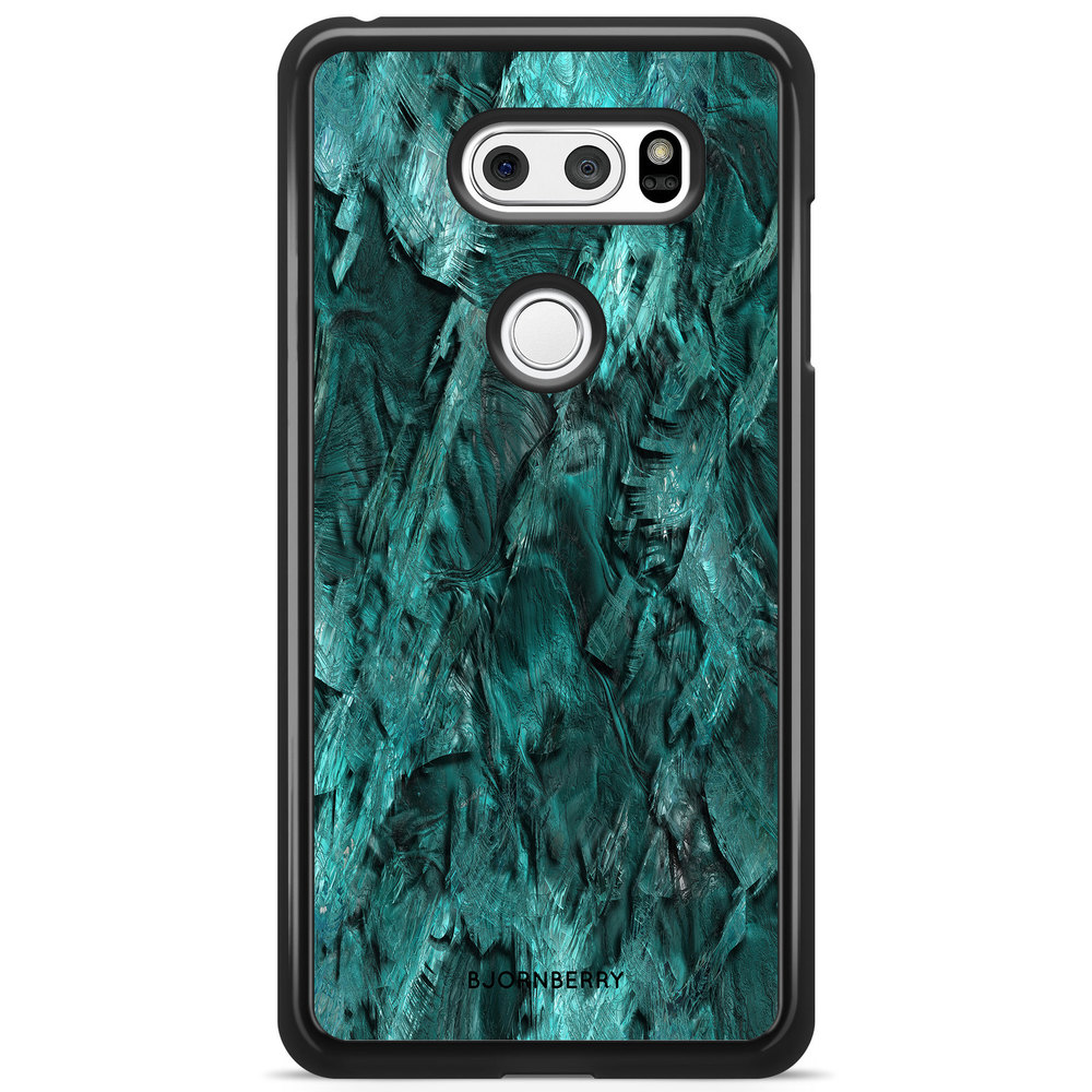 LG V30 Case - Green Crystal