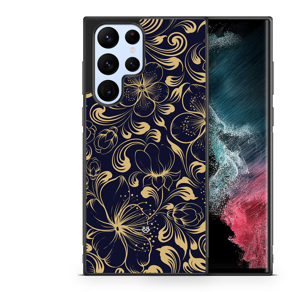 Samsung Galaxy S23 Ultra 5G Case - Blue Flowers