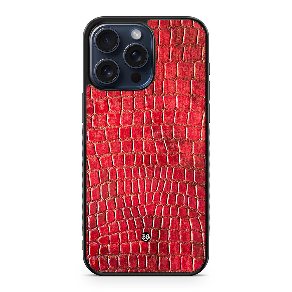 iPhone 15 Pro Max Case - Red Snake