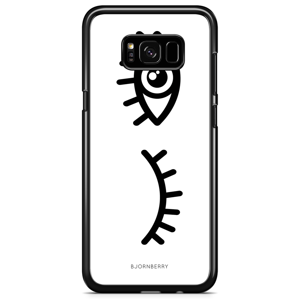 Samsung Galaxy S8 Case - Black Eyes