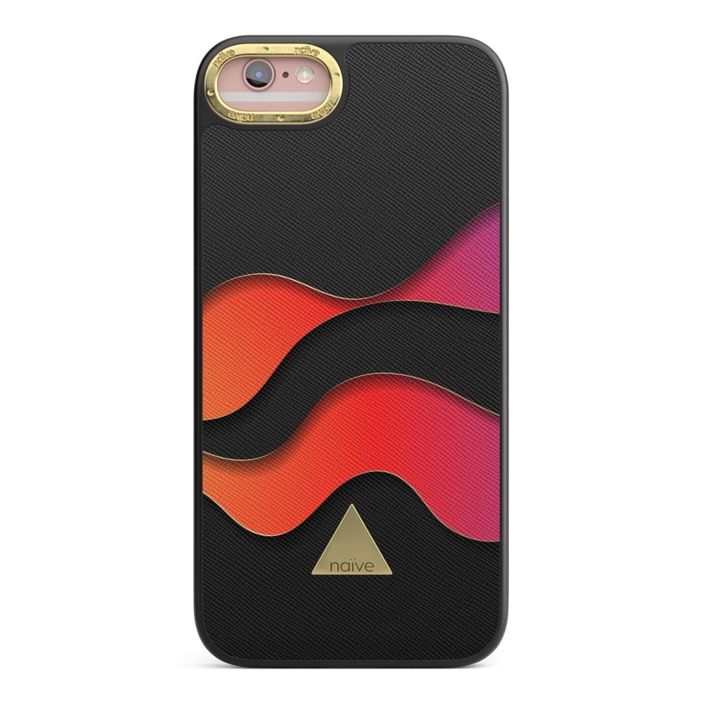 Naive iPhone 6/6s Case - Neon Waves