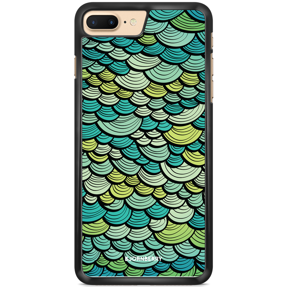 iPhone 7 Plus Case - Green Mermaid Scales