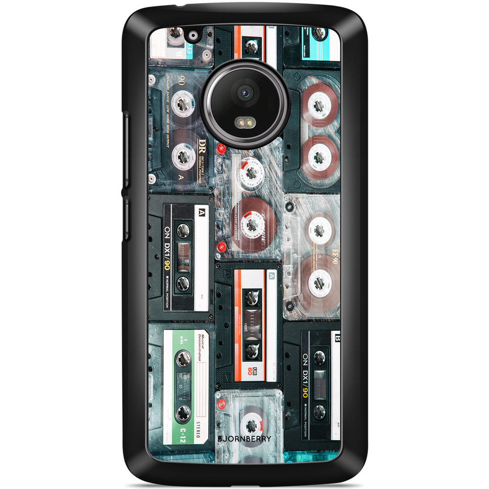 Moto G5 Plus Case - Audio Cassette