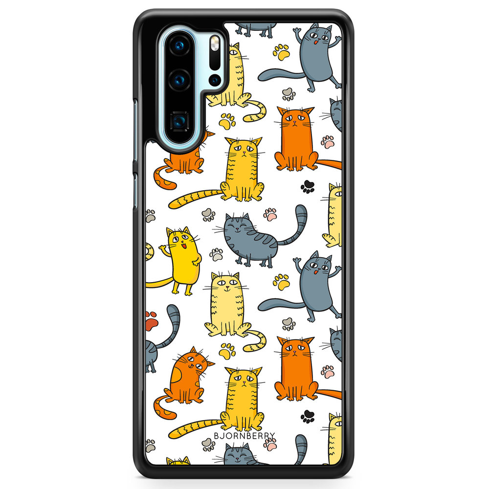 Huawei P30 Pro Case - Cat Pattern
