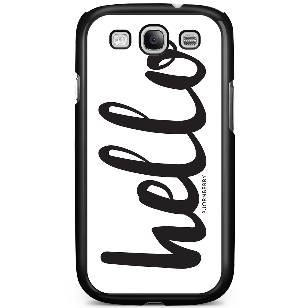 Samsung Galaxy S3 Mini Case - Hello Black