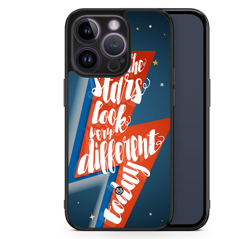 iPhone 14 Pro Case - Bowie Text