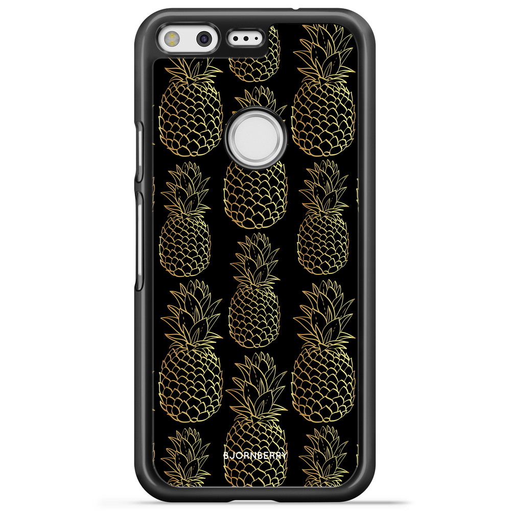 Google Pixel Case - Gold Pineapples