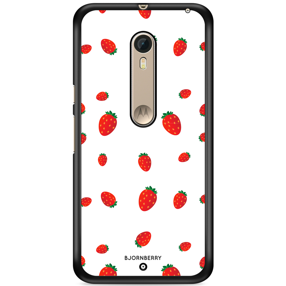 Moto X Style Case - Strawberry Pattern