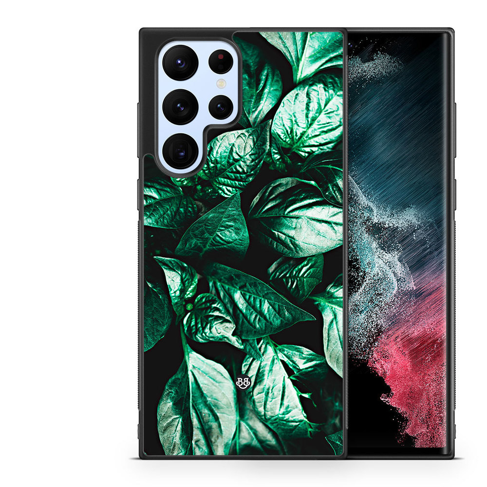 Samsung Galaxy S23 Ultra 5G Case - Green Leaves