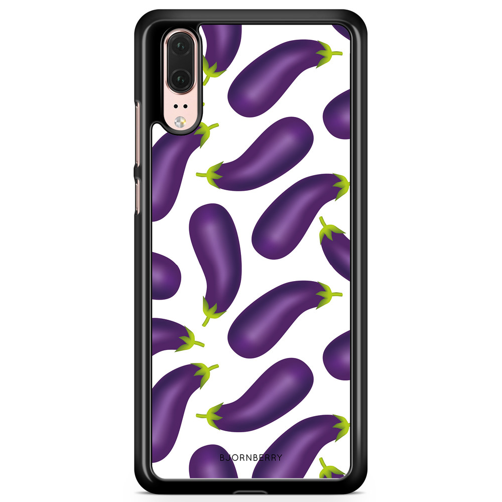 Huawei P20 Case - Eggplant Pattern