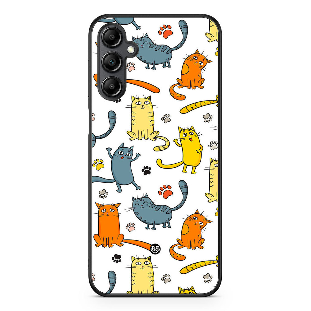 Samsung Galaxy A14 4G/5G Case - Cat Pattern