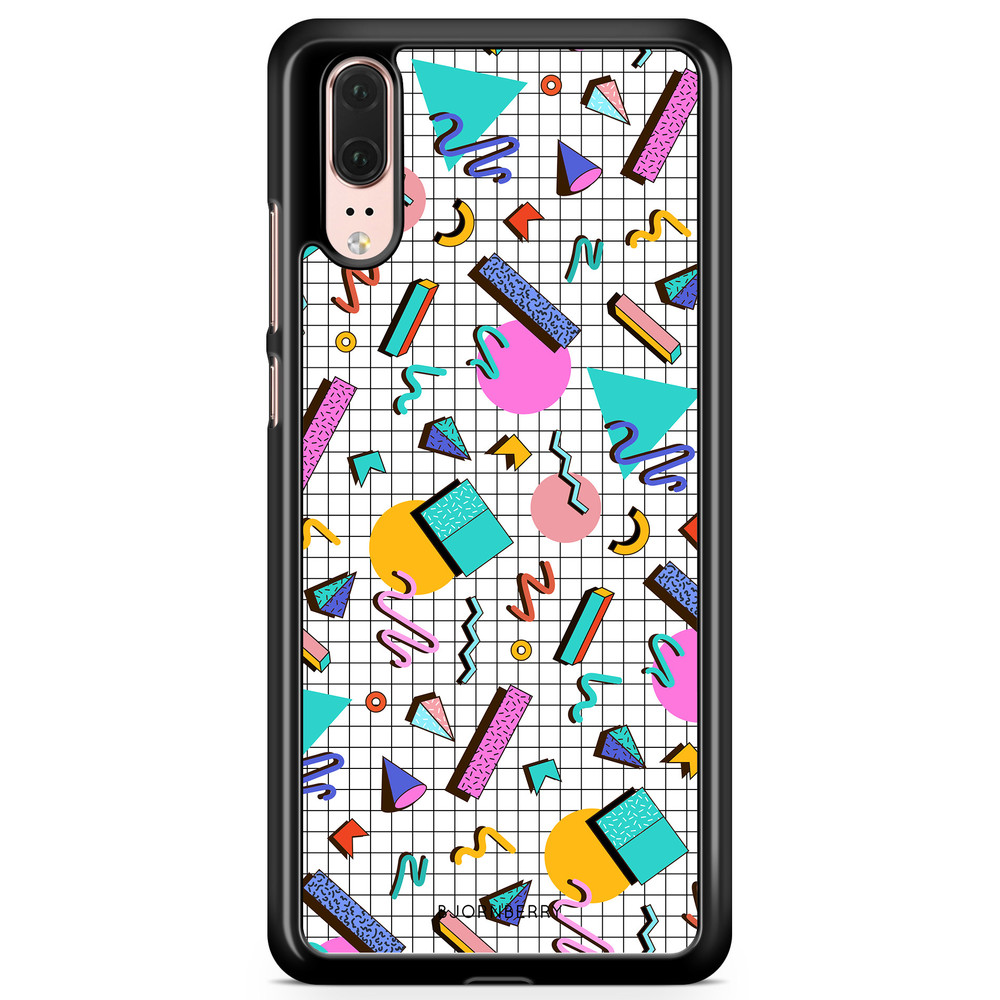 Huawei P20 Case - 80s Pattern