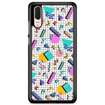 Huawei P20 Skal - 80-tals Mönster