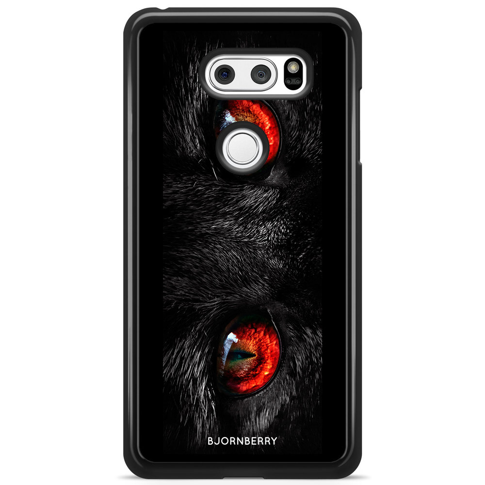 LG V30 Case - Red Cat Eyes