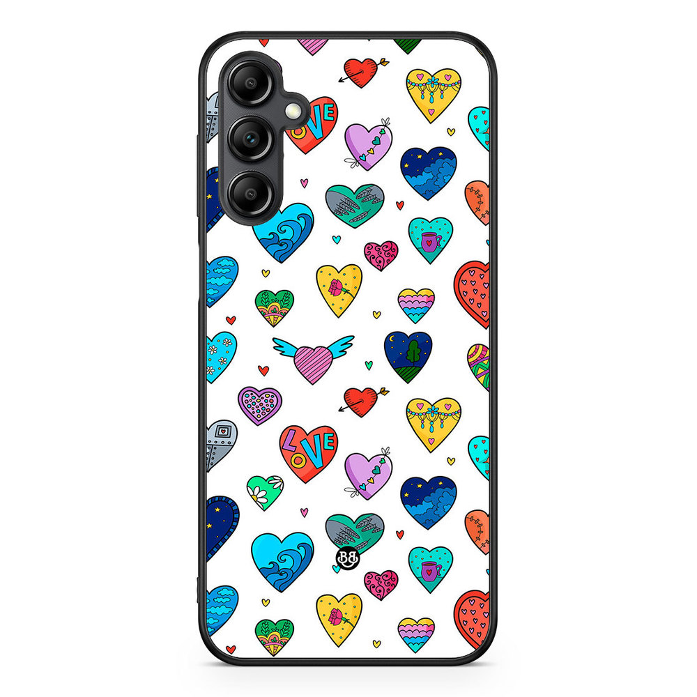 Samsung Galaxy A14 4G/5G Case - Hearts