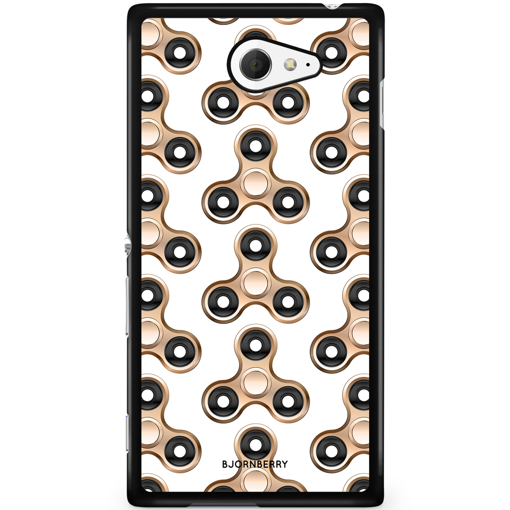 Sony Xperia M2 Aqua Case - Fidget Spinners