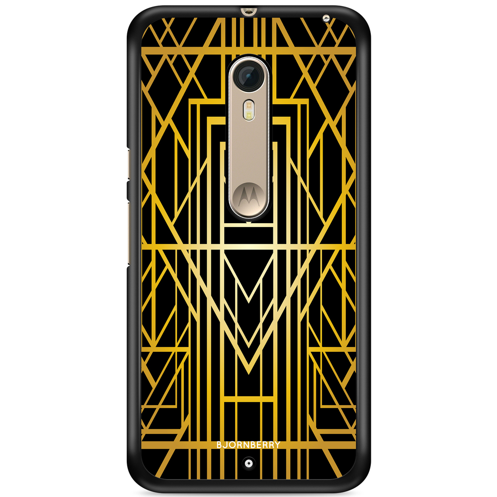 Moto X Style Case - Golden Pattern