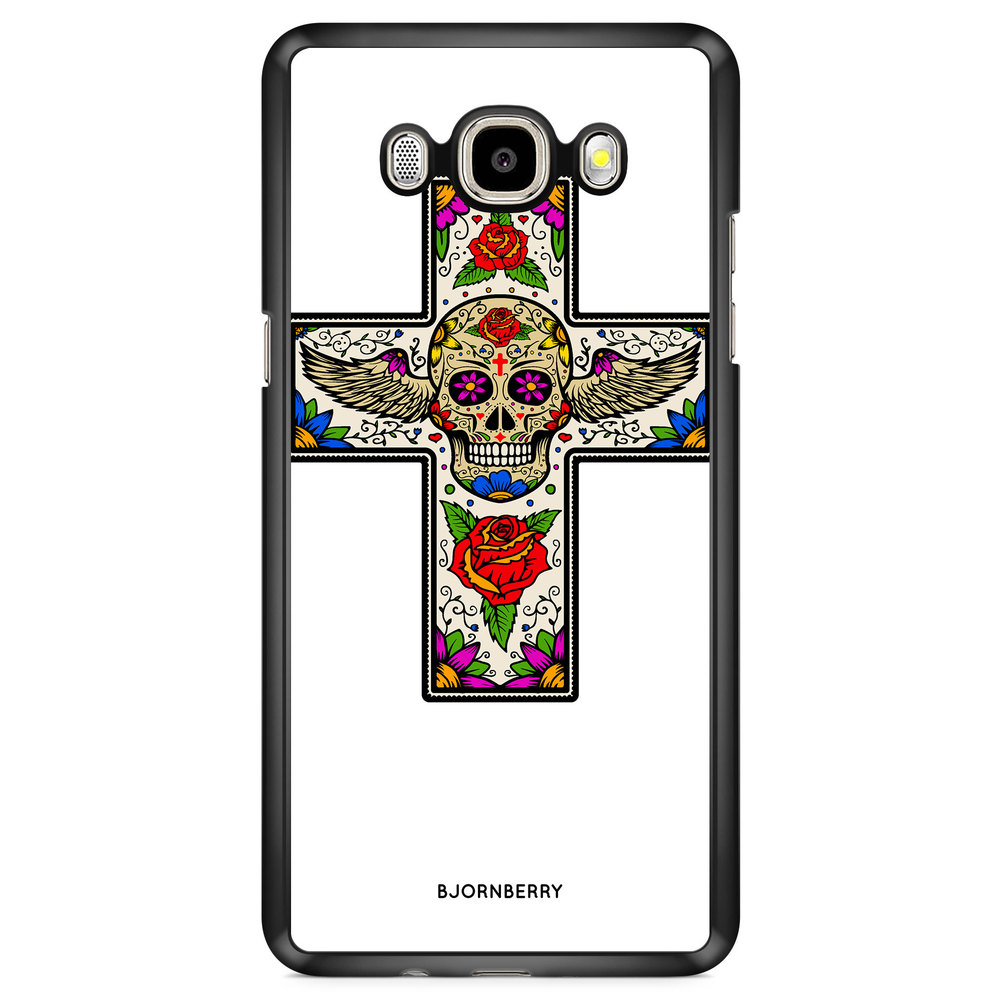 Samsung Galaxy J7 (2016) Case - Skull Cross