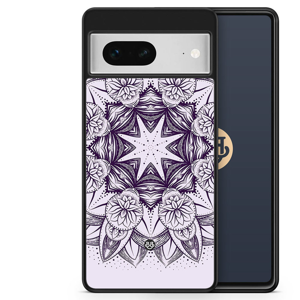 Google Pixel 7 Case - Purple Mandala