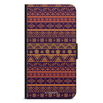 Samsung Galaxy A5 (2015) Wallet Case - Tribal Pattern