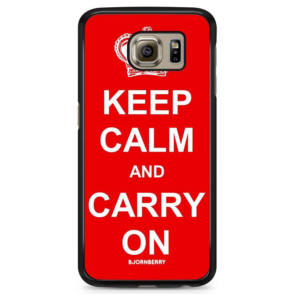 Samsung Galaxy S6 Case - Keep calm carry on