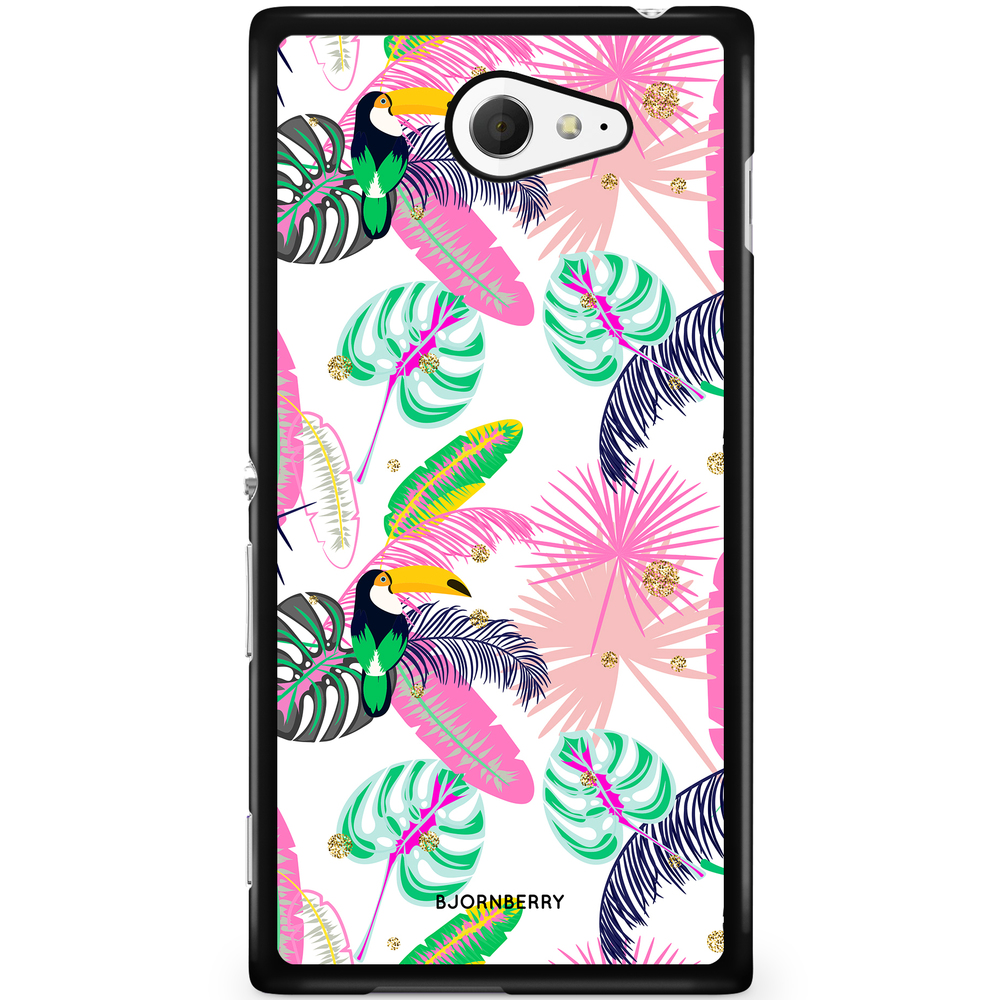 Sony Xperia M2 Aqua Case - Tropical Pattern