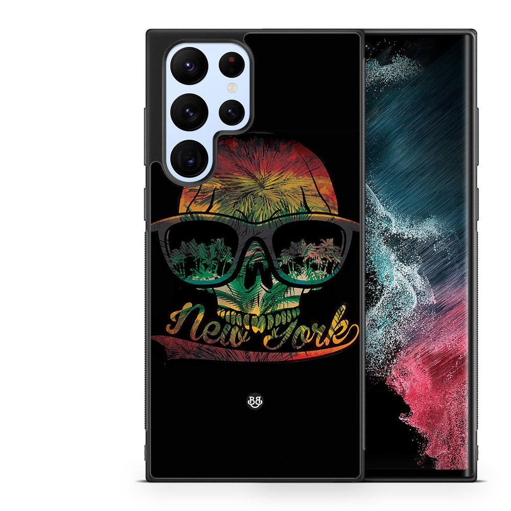 Samsung Galaxy S23 Ultra 5G Case - New York Skull