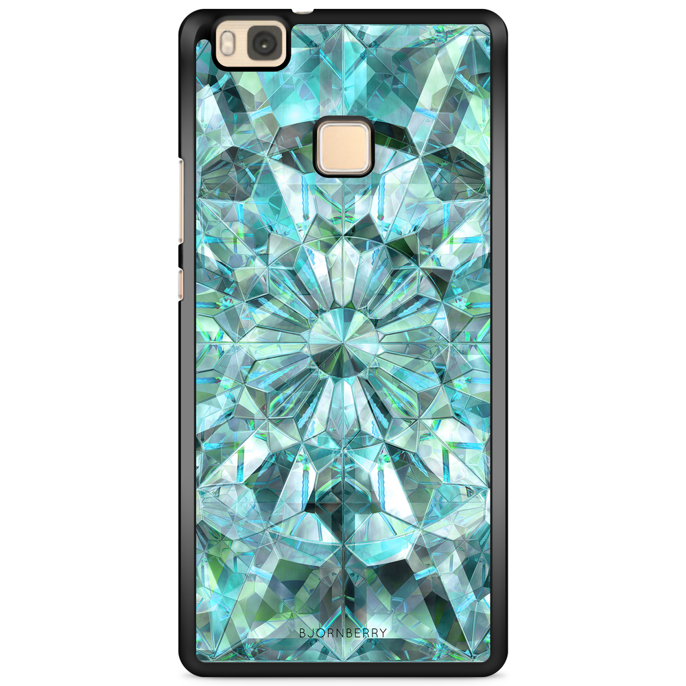 Huawei P9 Lite Case - Green Crystals