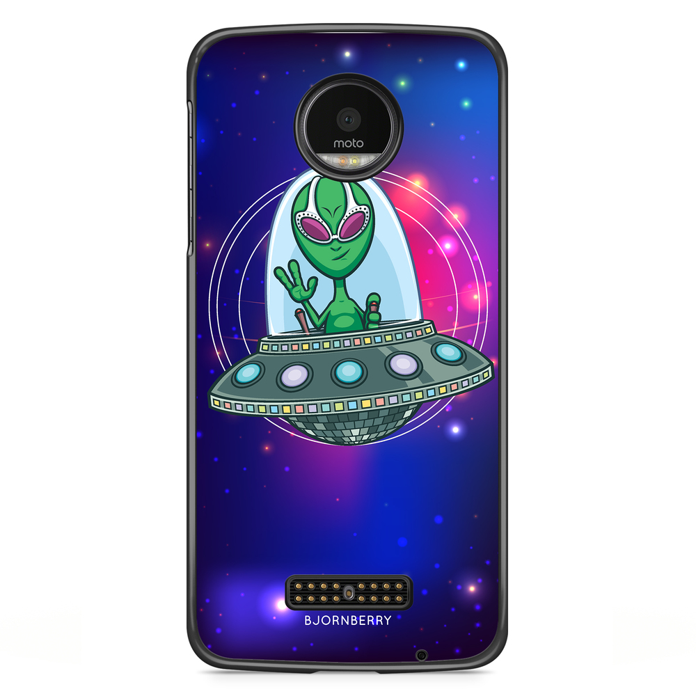 Moto Z2 Play Case - UFO Alien