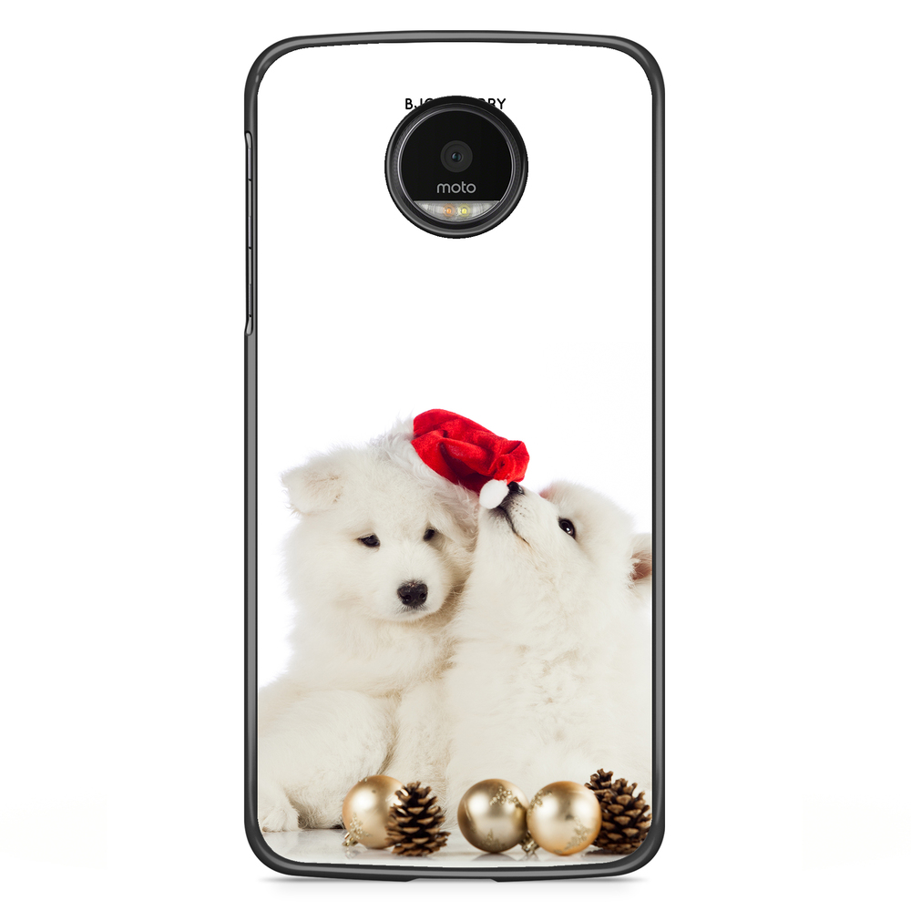Motorola Moto G5S Plus Case - Christmas Dogs