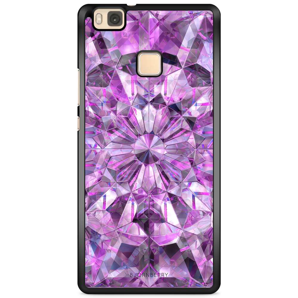 Huawei P9 Lite Case - Purple Crystals