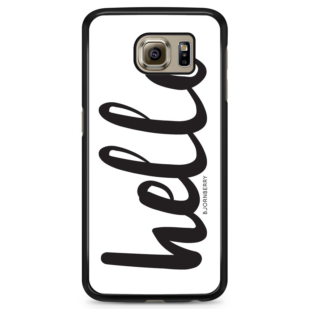 Samsung Galaxy S6 Case - Hello Black