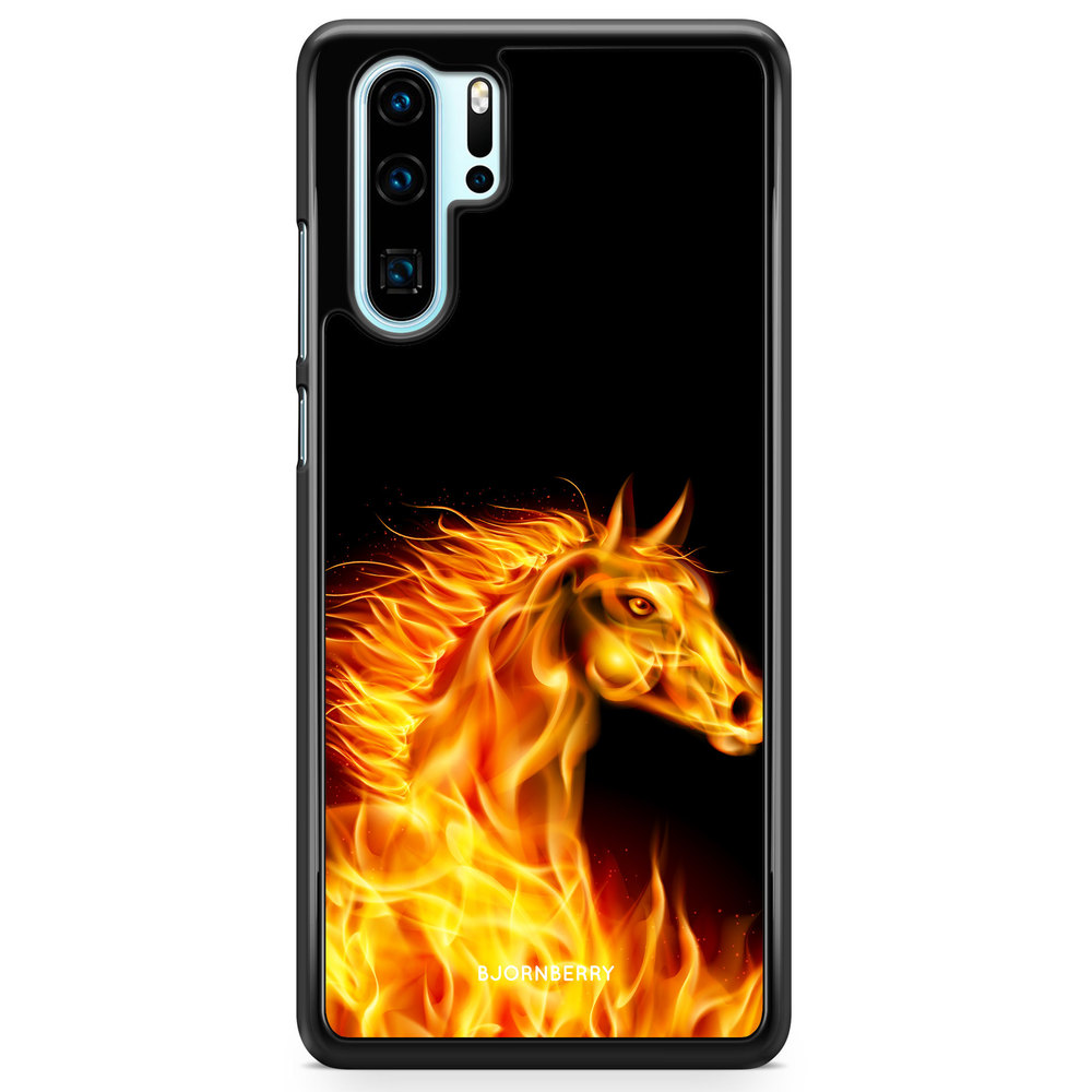 Huawei P30 Pro Case - Flames Horse